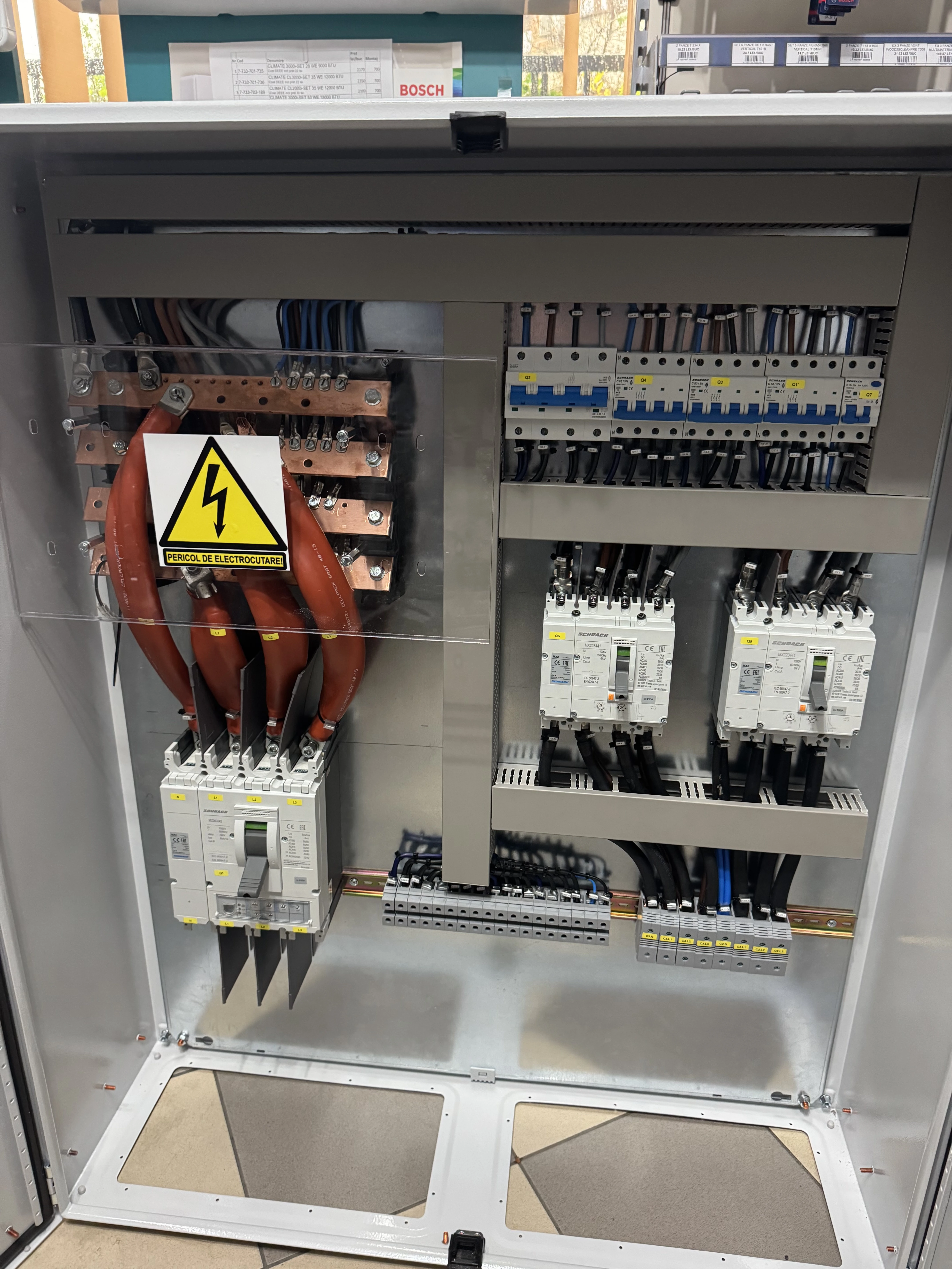 Tablou electric și siguranțe