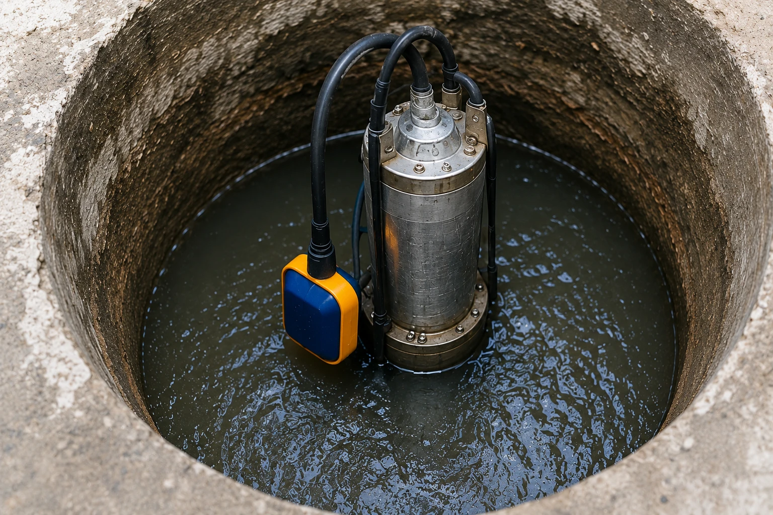 Pompă submersibilă nefuncțională